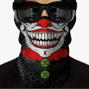 Meromibe 1pc Winter Fleece Warm Balaclava Face Mask, Ghost Skull Mask Thermal